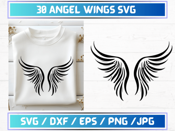 30 Angel Wings SVG Files: Strategic Tools for Creative and Business Success