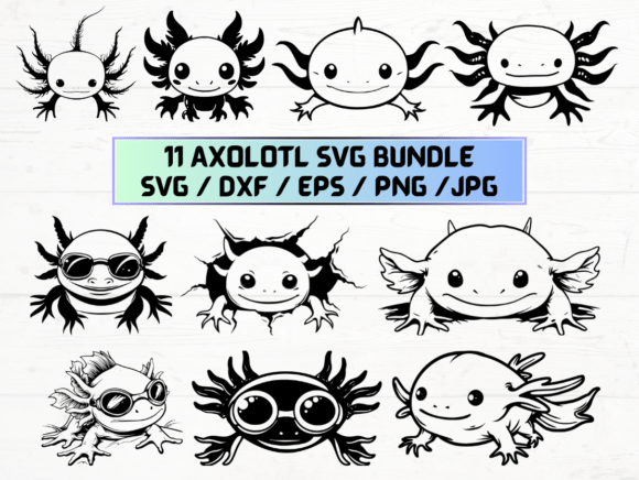 Axolotl Silhouette: A Strategic Asset for Designers and Creators