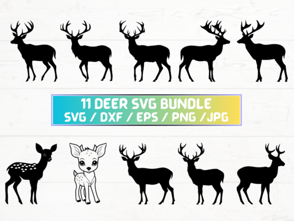 Deer SVG Bundle for Creative Projects