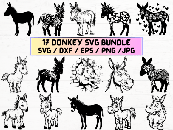 Donkey Laser Engraving Cut Files