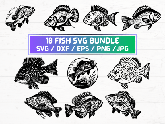 Fish Stencil for Creative Projects