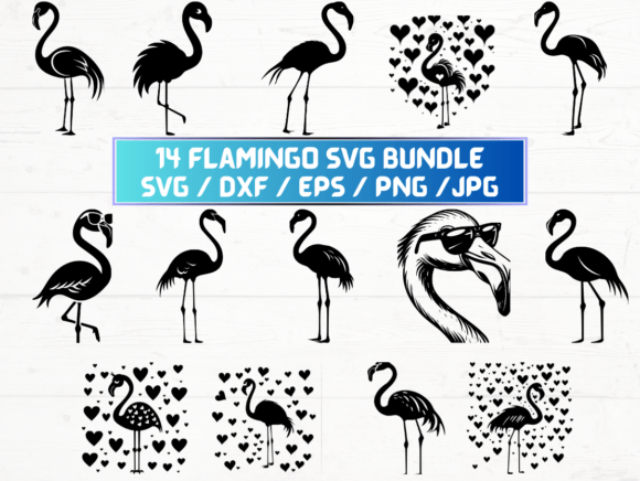 Flamingo Silhouette SVG: A Versatile Digital Asset for Creative and Professional Workflows