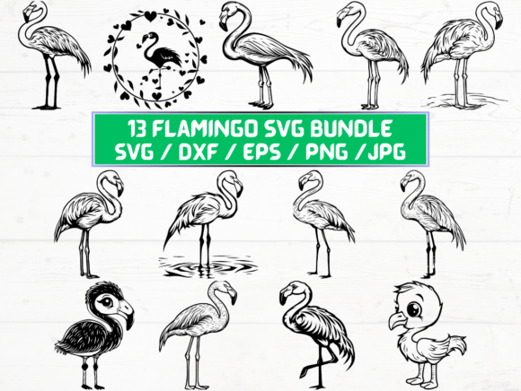 Flamingo SVG File: A Versatile Digital Asset for Designers and Creators