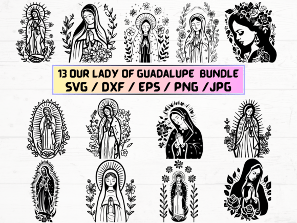Our Lady of Guadalupe Svg Shirt: A Versatile Design Asset for Modern Creators