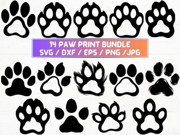 Paw Print Engraving Svg: A Versatile Digital Product for Custom Projects