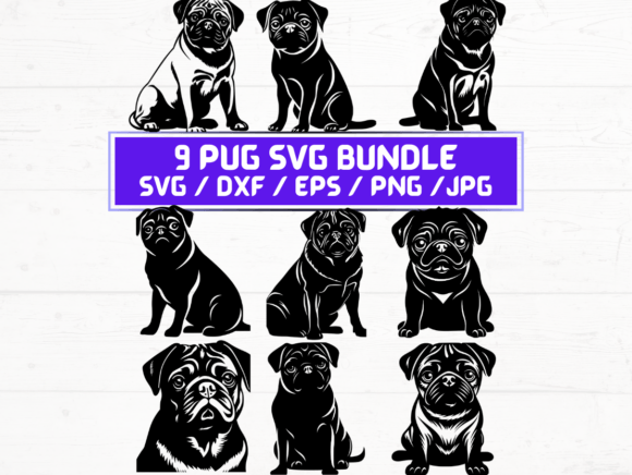Pug Dog SVG: A Versatile Design Asset for Modern Creators