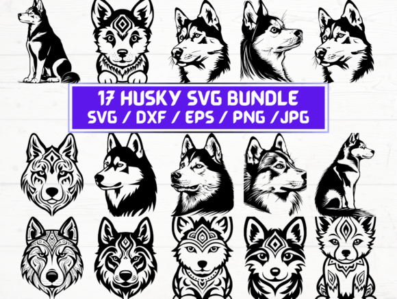 Strategic Use of Husky Svg Bundle for Creative and Business Success
