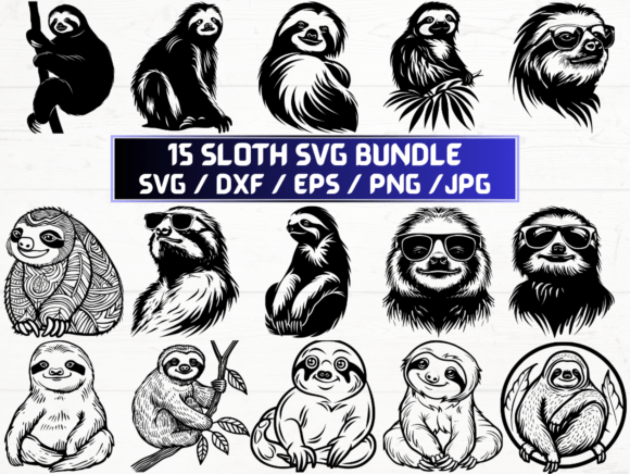Strategic Use of Sloth Svg Files for Cricut in Modern Design and Branding
