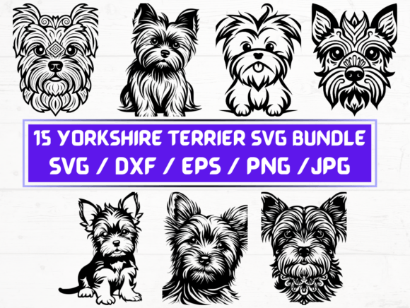 Strategic Use of Yorkshire Terrier Svg Bundle for Creative and Business Success