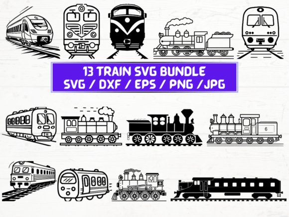Train Clipart for Creative Projects