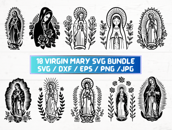 Virgin Mary Svg Cricut for Creative Projects