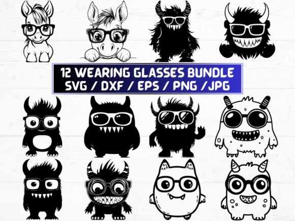 Wearing Glasses Silhouette Svg: A Versatile Digital Asset for Modern Creators