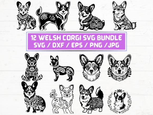 Welsh Corgi Svg Bundle